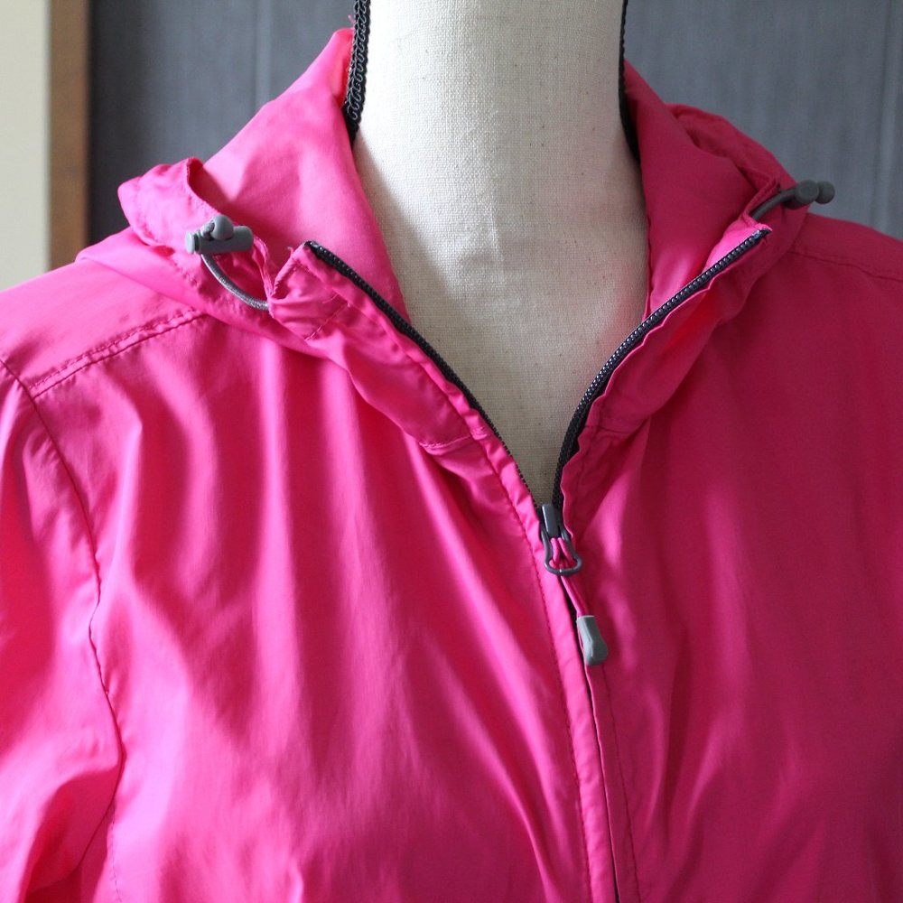 Lands' End Hot Pink Parka